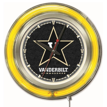 Vanderbilt Neon Clock