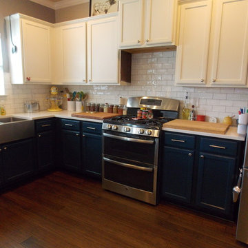 Hint of Blue- Kitchen Remodel