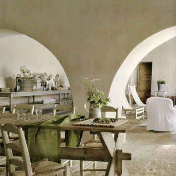 Dining Room Fireplaces by Ancient Surfaces