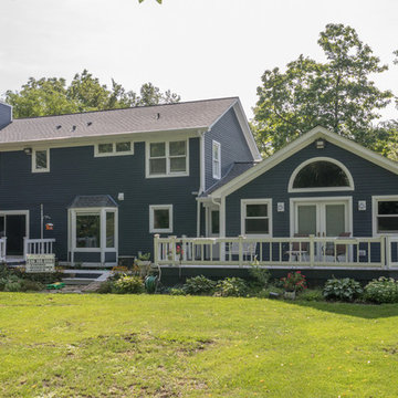 James Hardie Siding with Metal Roofing