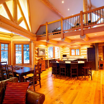 Roosevelt Log Home Design