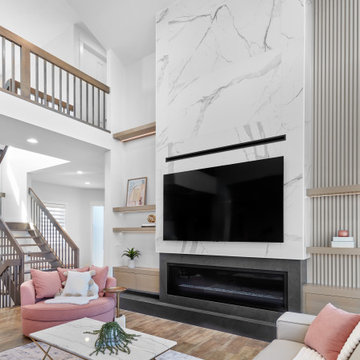 Sturgeon County Ensuite & Fireplace