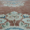 Fine Vintage Distressed Nomusa Rust and Blue Rug, 10x13'5