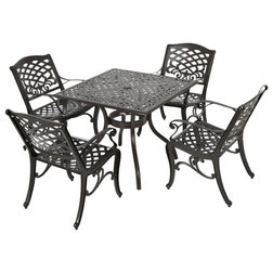 Mediterranean Outdoor Dining Sets by GDFStudio