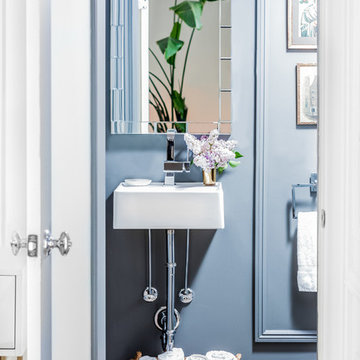 Transitional Powder Room