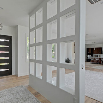 ATX Modern home - Reclaimed Ivory White Oak