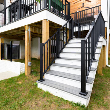 Design Builders Fairfax County permitting expertise for second floor screened po
