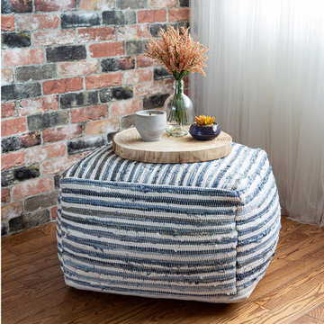Bohemian Large Jean Pouf