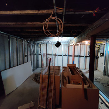 Bradley Beach , Basement full renovation