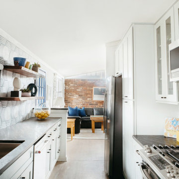 Galley Kitchen Remodel in Colonial Parl
