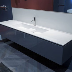 PODIO Integrated Sinks by Antonio Lupi - Bathroom Fixtures