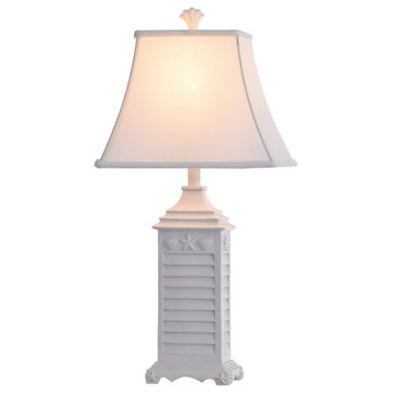 Signature 1 Light Table Lamp, White Of Monterey