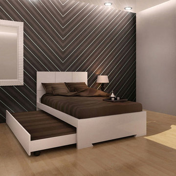 Modern Home -- Bedroom