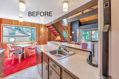 Kings Beach 70s Condo Soft Remodel (yes it has the original red carpet!)