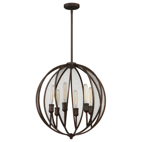 ArtCraft AC10906OB Linden - Six Light Chandelier