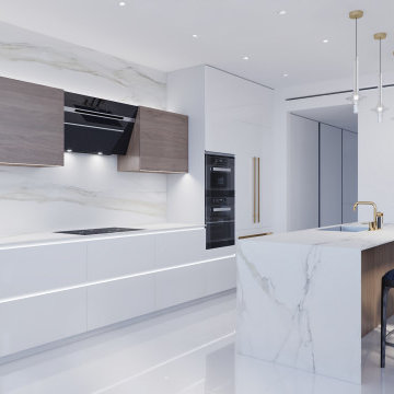 Beautiful penthouse , Glamorous Coastal Miami style