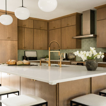 Midcentury Modern Kitchen Remodel | Open & Stylish