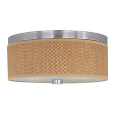 ET2 E95002-101 Elements 2 Light 14" Flush Mount - Satin Nickel