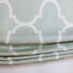 Custom Window Treatments by Lynn Chalk - Roman Shades