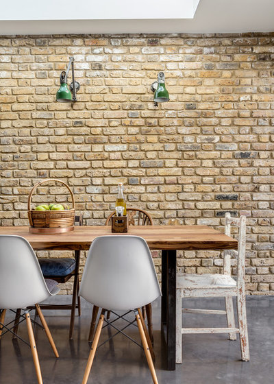 Contemporary Dining Room by Paper House Project