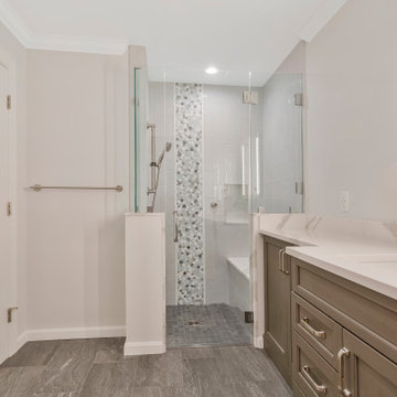 Transitional Kitchen, Bathroom & Mudroom Remodel Annapolis, MD