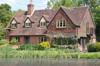 Design ideas for a traditional exterior in Kent.
