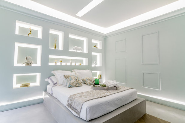Современный Спальня Casa Decor 2015