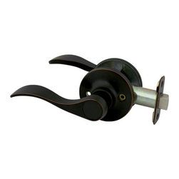 Cosmas - Cosmas 80 Series Passage Door Lever, Oil Rubbed Bronze - Door Levers