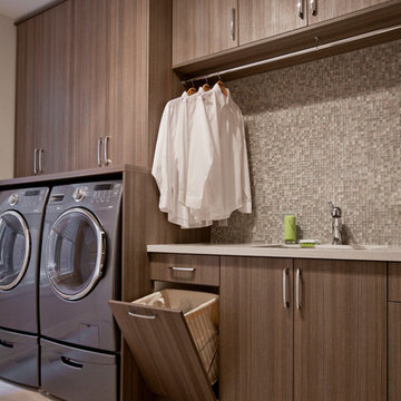 Laundry Room with Laundry Hamper
