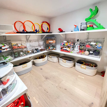 Custom Under-Stair Toy Storage