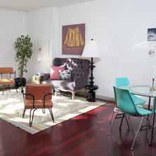 Small midcentury living furniture
