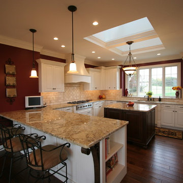 Painted White Kitchens