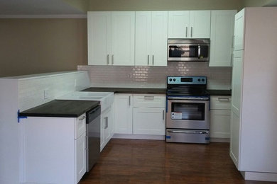 Example of a trendy kitchen design in Other