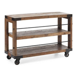 Distressed Wood Shelf - Products