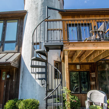 Compact Deck Stair
