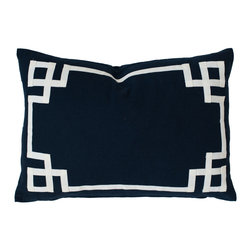 Caitlin Wilson Navy Deco Pillow - Decorative Pillows
