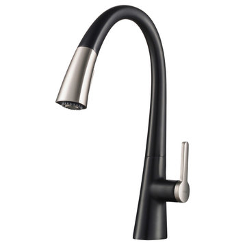 Nolen Pull-Down 1-Hole Kitchen Faucet Spot Free Stainless MB