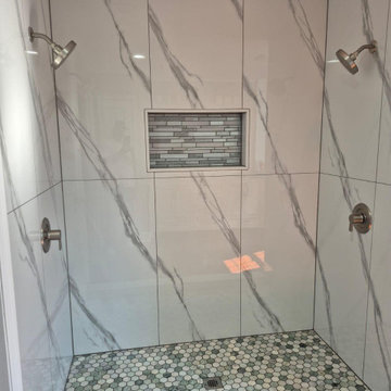 Modern Spa-Style Master Bathroom