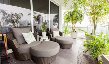 Balcon de la Semaine : Vivre entre intérieur et extérieur à Singapour