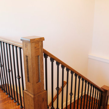Hardwood stairs