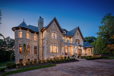 Example of an ornate exterior home design in DC Metro