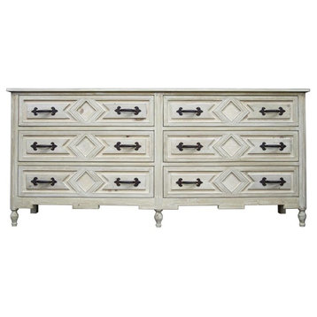CFC Furniture, Reclaimed Lumber Anderson 6-Drawer Dresser