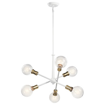 Kichler Armstrong 1 Tier Chandelier 43095WH - White