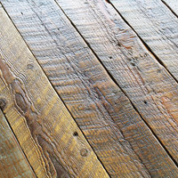 Antique Barnwood Coffee Table With Hairpin Legs