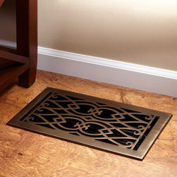 VICTORIAN BRASS FLOOR REGISTER - Products