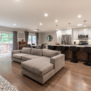 Beautifully Redesigned Kitchen and Dining Area in Fairfax VA
