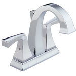 Delta - Delta Dryden Two Handle Centerset Bathroom Faucet, Chrome, 2551-MPU-DST - You can install with confidence, knowing that Delta faucets are backed by our Lifetime Limited Warranty. Delta WaterSense labeled faucets, showers and toilets use at least 20% less water than the industry standard saving you money without compromising performance.