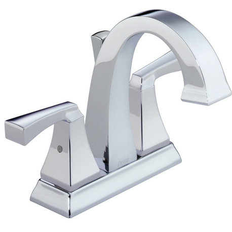 Delta Dryden Two Handle Centerset Bathroom Faucet, Chrome, 2551-MPU-DST