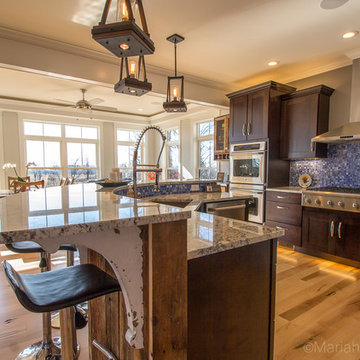 Modern Farmhouse on Golf Course