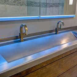 Integrated Sink - Bathroom Vanities And Sink Consoles